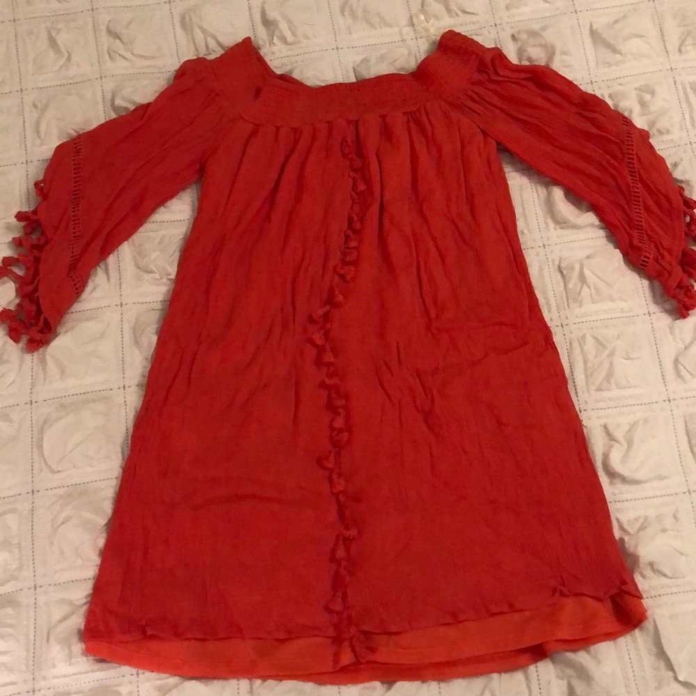 Off the shoulder dress
